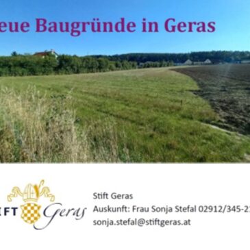 Baugründe in Geras „Am Naturpark“