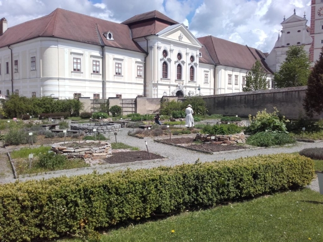 Kloster Geras -Kräutergarten