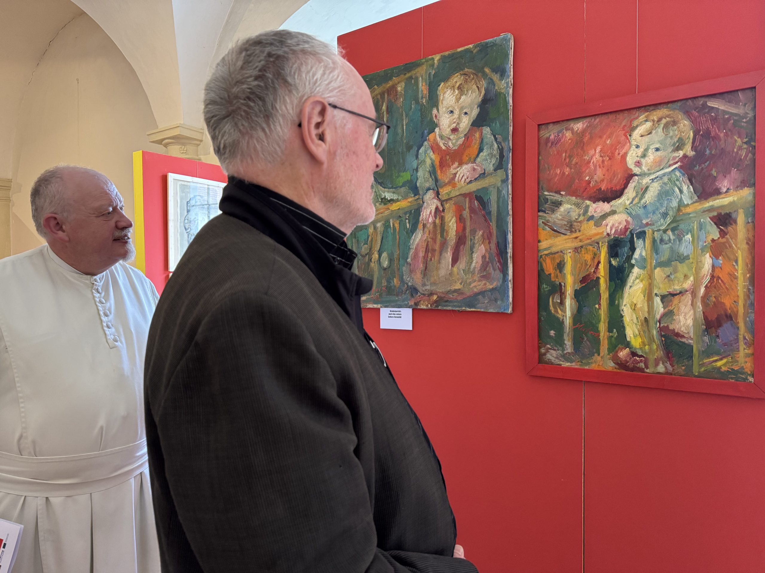 Einblick in die Sonderausstellung Stift Geras 2025 - Siegfried Herforth